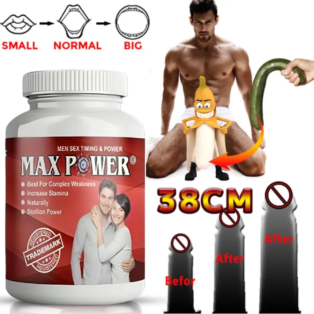 MAX POWER CAPSULE - NEW FARMULA 2025 GERMAN IMPORTED